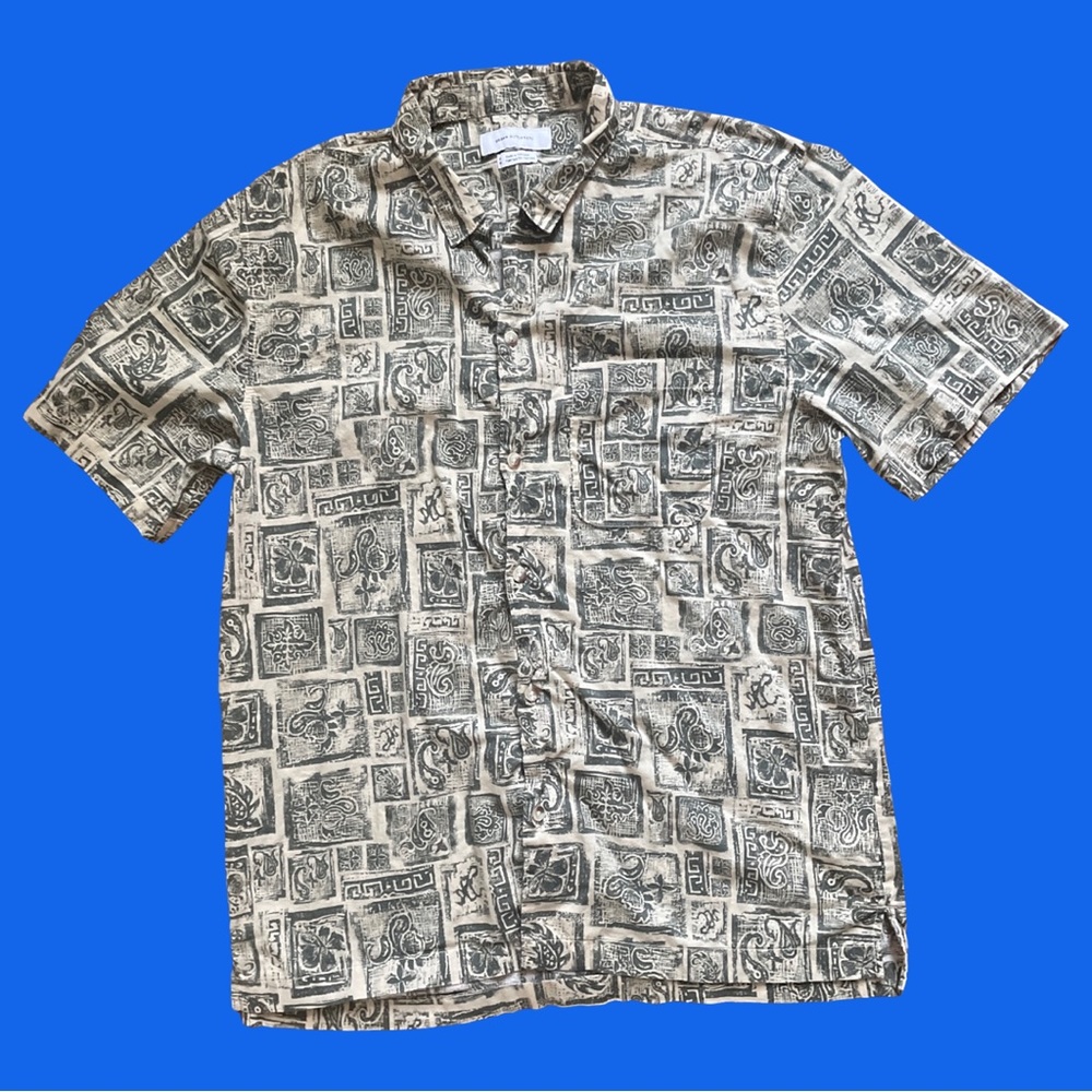 Funky Urban Outfitters short sleeved button down